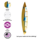 Surfboard Mirror Wall Decor Surfboard Mirror Wall Decor