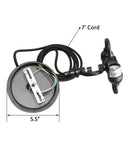 18" W 2 Light Pendant Granite Gray Shade with Diffuser, Black Cord 18" W 2 Light Pendant Granite Gray Shade with Diffuser, Black Cord