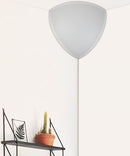 16"W Beacon Triangle Corner Light Plug-In Cord White by Home Concept 16"W Beacon Triangle Corner Light Plug-In Cord White by Home Concept