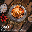 Stainless Portable Smokeless Tabletop Fire Pit for Outdoor Patio, Backyard Camping, and Bonfire Stainless Portable Smokeless Tabletop Fire Pit for Outdoor Patio, Backyard Camping, and Bonfire