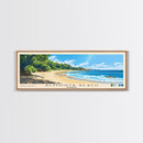 Almonta Beach, Australia Panoramic Beach Print, Vacation Gift, Australia Wall Art, Framed Canvas Print, Framed Beach Painting Almonta Beach, Australia Panoramic Beach Print, Vacation Gift, Australia Wall Art, Framed Canvas Print, Framed Beach Painting