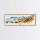 Almeria Spain Panoramic Travel Poster, Framed Canvas Print or Metal Wall Art, Travel Art, Home Decor, Panoramic Painting, Midcentury Art Almeria Spain Panoramic Travel Poster, Framed Canvas Print or Metal Wall Art, Travel Art, Home Decor, Panoramic Painting, Midcentury Art