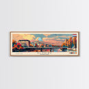 Almere Netherlands Panoramic Travel Poster, Framed Canvas Print or Metal Wall Art, Travel Art, Home Decor, Panoramic Painting, Midcentury Art Almere Netherlands Panoramic Travel Poster, Framed Canvas Print or Metal Wall Art, Travel Art, Home Decor, Panoramic Painting, Midcentury Art