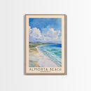 Almonta Beach, Australia Watercolor Beach Print, Vacation Gift, Australia Wall Art, Framed Canvas Print, Framed Beach Painting Almonta Beach, Australia Watercolor Beach Print, Vacation Gift, Australia Wall Art, Framed Canvas Print, Framed Beach Painting