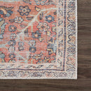 Urpi Rose & Blue Washable Area Rug - Clearance Urpi Rose & Blue Washable Area Rug - Clearance
