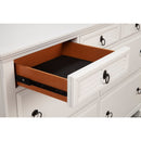 Winchester 7 Drawer Dresser, White Winchester 7 Drawer Dresser, White