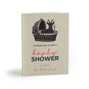 "Baphy Shower" Funny Satanic Baby Shower Invitation Greeting Cards "Baphy Shower" Funny Satanic Baby Shower Invitation Greeting Cards