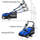BILT HARD 15 Amp Electric Dethatcher & Scarifier: 16" Width, 14.5-Gallon Bag, 2-in-1 Walk-Behind Lawn Tool BILT HARD 15 Amp Electric Dethatcher & Scarifier: 16" Width, 14.5-Gallon Bag, 2-in-1 Walk-Behind Lawn Tool