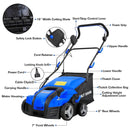 BILT HARD 15 Amp Electric Dethatcher & Scarifier: 16" Width, 14.5-Gallon Bag, 2-in-1 Walk-Behind Lawn Tool BILT HARD 15 Amp Electric Dethatcher & Scarifier: 16" Width, 14.5-Gallon Bag, 2-in-1 Walk-Behind Lawn Tool