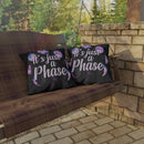 "It's Just a Phase" Outdoor Throw Pillows "It's Just a Phase" Outdoor Throw Pillows