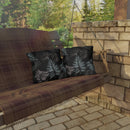 "Dark Foliage" Outdoor Throw Pillows "Dark Foliage" Outdoor Throw Pillows