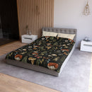 "Dark Forest Pattern" Microfiber Duvet Cover "Dark Forest Pattern" Microfiber Duvet Cover