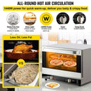Heavy Duty Commercial Stainless Steel Countertop Convection Toaster Oven (SAK51683) Heavy Duty Commercial Stainless Steel Countertop Convection Toaster Oven (SAK51683)