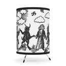 "Dance With The Devil" Tripod Table Lamp "Dance With The Devil" Tripod Table Lamp