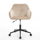 Walker Edison | Quilted Velvet Office Desk Chair Walker Edison | Quilted Velvet Office Desk Chair