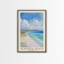 Almonta Beach, Australia Watercolor Beach Print, Vacation Gift, Australia Wall Art, Framed Canvas Print, Framed Beach Painting Almonta Beach, Australia Watercolor Beach Print, Vacation Gift, Australia Wall Art, Framed Canvas Print, Framed Beach Painting