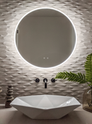 Zeek 30" BackLit LED Round Bathroom Wall Mirror MARD30 Zeek 30" BackLit LED Round Bathroom Wall Mirror MARD30