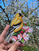 "Birds" 118CS Counted Cross-Stitch Kit "Birds" 118CS Counted Cross-Stitch Kit