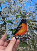 "Birds" 118CS Counted Cross-Stitch Kit "Birds" 118CS Counted Cross-Stitch Kit