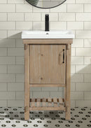 Marina 20" Bathroom Vanity Weather Fir Finish Marina 20" Bathroom Vanity Weather Fir Finish