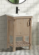 Marina 20" Bathroom Vanity Weather Fir Finish Marina 20" Bathroom Vanity Weather Fir Finish