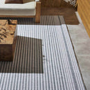 Four Hands Selena Outdoor Rug - Blue Stripe Four Hands Selena Outdoor Rug - Blue Stripe