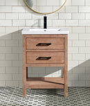 Betty 24" Bathroom Vanity Weathered Brown Betty 24" Bathroom Vanity Weathered Brown