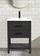 Betty 24" Bathroom Vanity Weathered Gray Betty 24" Bathroom Vanity Weathered Gray