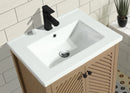 Selena 24" Bathroom Vanity Oak Selena 24" Bathroom Vanity Oak