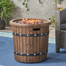 25" Round 40K BTU Liquid Propance Concrete Fire Pit (SAK88764) 25" Round 40K BTU Liquid Propance Concrete Fire Pit (SAK88764)