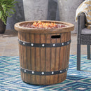 25" Round 40K BTU Liquid Propance Concrete Fire Pit (SAK88764) 25" Round 40K BTU Liquid Propance Concrete Fire Pit (SAK88764)
