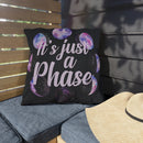 "It's Just a Phase" Outdoor Throw Pillows "It's Just a Phase" Outdoor Throw Pillows