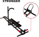 500 lb, Motorcycle Scooter Carrier Anti Tilt Hitch Mounted Dirt Bike Rack with Loading Ramp 500 lb, Motorcycle Scooter Carrier Anti Tilt Hitch Mounted Dirt Bike Rack with Loading Ramp