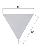 16"W Beacon Triangle Corner Light Plug-In Cord White by Home Concept 16"W Beacon Triangle Corner Light Plug-In Cord White by Home Concept