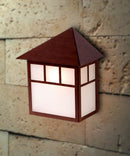 10"H Artisan 1-Light Architectural Bronze Pocket Outdoor Wall Light 10"H Artisan 1-Light Architectural Bronze Pocket Outdoor Wall Light