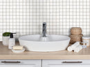 Palia White Dolomite Mosaic Tile 2"x 2" on 12" x 12" Mesh - Polished Palia White Dolomite Mosaic Tile 2"x 2" on 12" x 12" Mesh - Polished