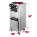 3-Flavor Commercial Stainless Steel Soft Serve Ice Cream & Frozen Yogurt Maker Machine (SAK94825) 3-Flavor Commercial Stainless Steel Soft Serve Ice Cream & Frozen Yogurt Maker Machine (SAK94825)