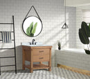 Marina 30" Bathroom Vanity Driftwood Finish Marina 30" Bathroom Vanity Driftwood Finish