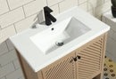 Selena 30" Bathroom Vanity Oak Selena 30" Bathroom Vanity Oak
