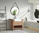 Marina 36" Bathroom Vanity Driftwood Finish Marina 36" Bathroom Vanity Driftwood Finish