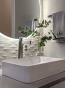 Zeek 36" Round Backlit LED Lighted Bathroom Wall Mirror Circular Acrylic Edge MARD36 Zeek 36" Round Backlit LED Lighted Bathroom Wall Mirror Circular Acrylic Edge MARD36