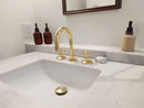 3 Hole Bathroom Faucet - Brass Roman Tub Faucet 3 Hole Bathroom Faucet - Brass Roman Tub Faucet