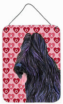 Briard Hearts Love and Valentine's Day Wall or Door Hanging Prints Briard Hearts Love and Valentine's Day Wall or Door Hanging Prints