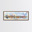 Almere Netherlands Wall Art, Panoramic Travel Poster, Panoramic Framed Canvas Print, City Wall Art, Wall Hanging Home Decor, Travel Art Almere Netherlands Wall Art, Panoramic Travel Poster, Panoramic Framed Canvas Print, City Wall Art, Wall Hanging Home Decor, Travel Art