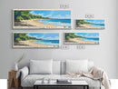 Almonta Beach, Australia Panoramic Beach Print, Vacation Gift, Australia Wall Art, Framed Canvas Print, Framed Beach Painting Almonta Beach, Australia Panoramic Beach Print, Vacation Gift, Australia Wall Art, Framed Canvas Print, Framed Beach Painting