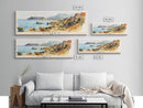 Almeria Spain Panoramic Travel Poster, Framed Canvas Print or Metal Wall Art, Travel Art, Home Decor, Panoramic Painting, Midcentury Art Almeria Spain Panoramic Travel Poster, Framed Canvas Print or Metal Wall Art, Travel Art, Home Decor, Panoramic Painting, Midcentury Art