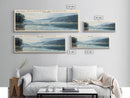 Allegheny Reservoir New York Panoramic Framed Canvas Print, Lake House Decor, Abstract Landscape, Travel Poster, Modern Wall Art, Calm Waters Allegheny Reservoir New York Panoramic Framed Canvas Print, Lake House Decor, Abstract Landscape, Travel Poster, Modern Wall Art, Calm Waters