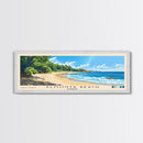 Almonta Beach, Australia Panoramic Beach Print, Vacation Gift, Australia Wall Art, Framed Canvas Print, Framed Beach Painting Almonta Beach, Australia Panoramic Beach Print, Vacation Gift, Australia Wall Art, Framed Canvas Print, Framed Beach Painting