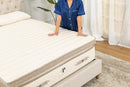Quilted Organic Mattress Topper Quilted Organic Mattress Topper
