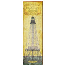 Alligator Reef, Florida Wooden Lighthouse Sign | Wall Art Print on Real Wood Alligator Reef, Florida Wooden Lighthouse Sign | Wall Art Print on Real Wood